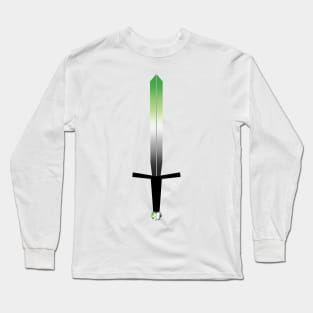 Aromantic Sword Long Sleeve T-Shirt